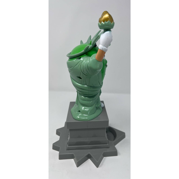 Mars Inc. M & M's World‎ Ms. Liberty Green Dispenser 11" Tall x 7" Wide Bottom - Picture 3 of 6